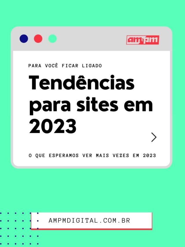 Tendências para sites em 2023